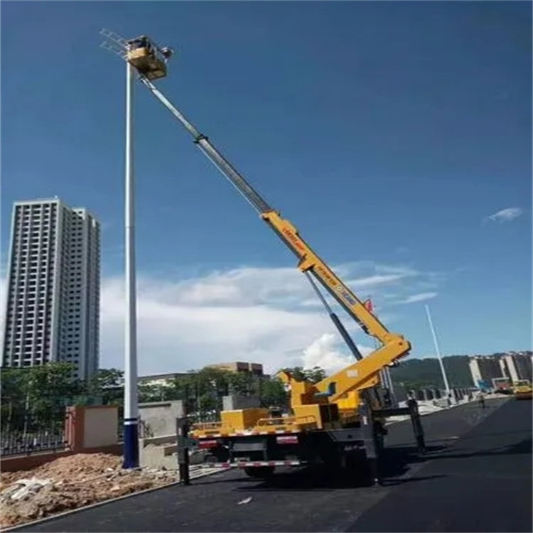 顺河回族维修路灯的曲臂升降车出租