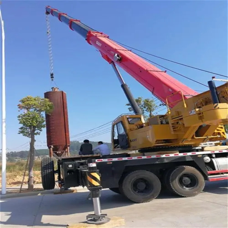 顺河回族吊车立柱子怎么吊